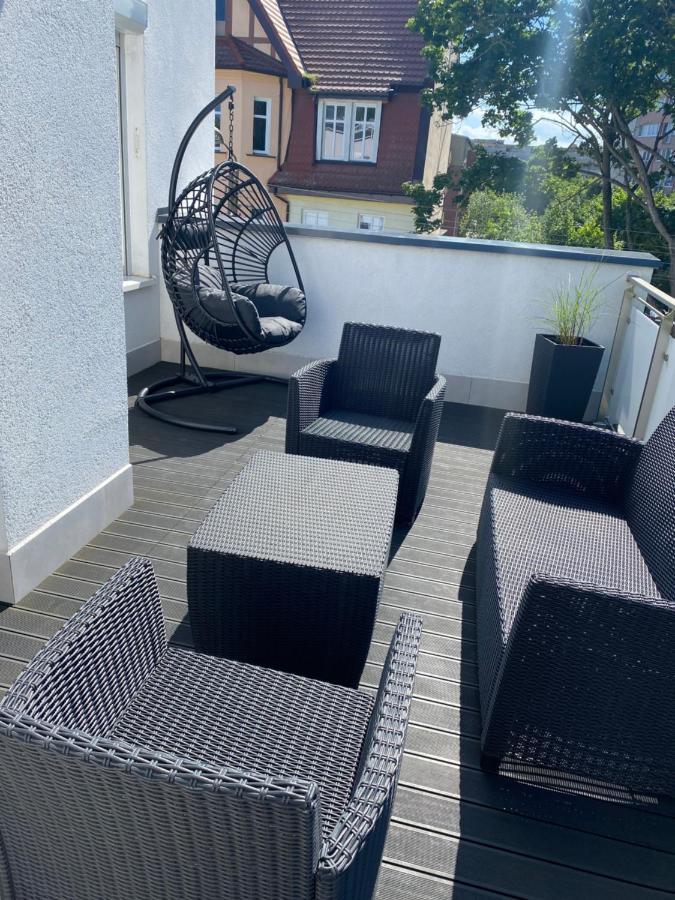 Apartament Przy Parku Z Duzym Tarasem ,Prywatny Parking Lejlighed Świnoujście  Eksteriør billede